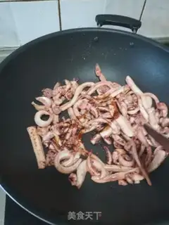 Make Burning squid step 4