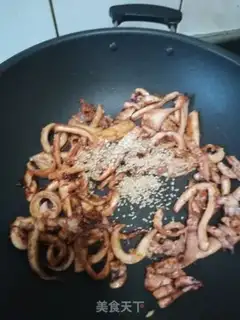 Make Burning squid step 6