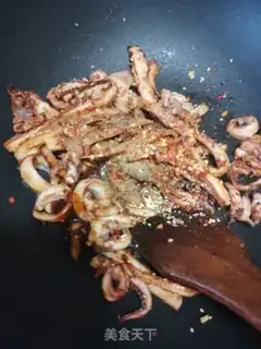 Make Burning squid step 7