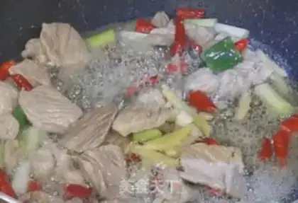 Make Sour meat step 1