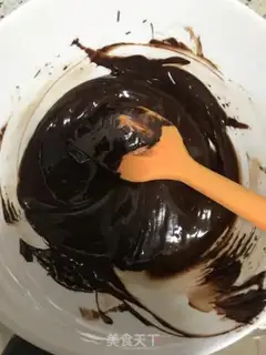 Make Chocolate blueberry cake step 1