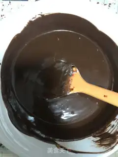Make Chocolate blueberry cake step 2