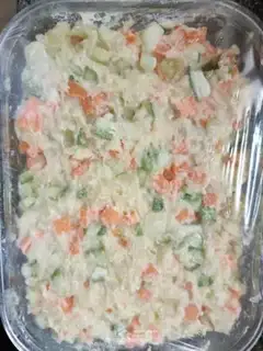 Make Fresh vegetables, onions step 1