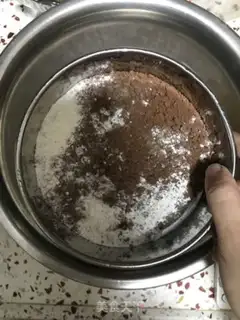 Make Chocolate blueberry cake step 10