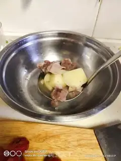 Make Holy fruit potato stew step 4