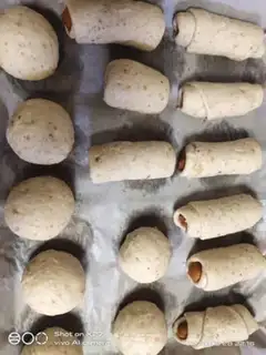 Make Peanut ham bread step 9