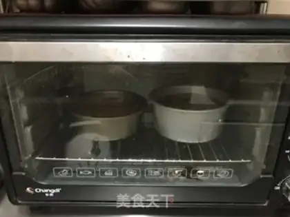 Make Chocolate blueberry cake step 19