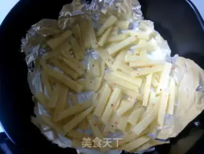 Make Pepper salt fries step 2