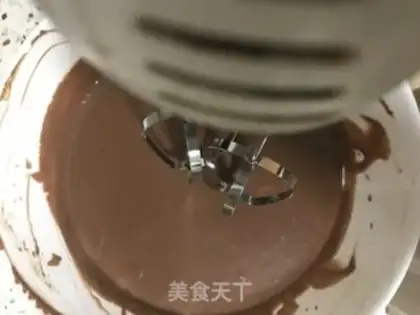 Make Chocolate blueberry cake step 24
