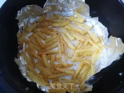 Make Pepper salt fries step 3