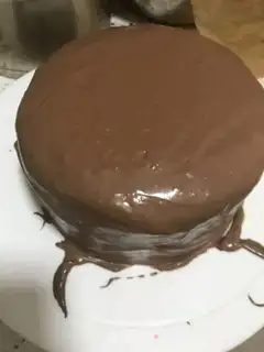 Make Chocolate blueberry cake step 27