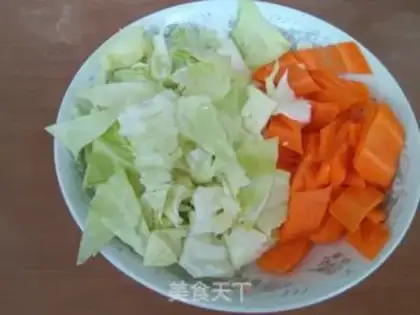 Make Vegetable honey salad step 0