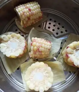 Make Steamed corn step 2