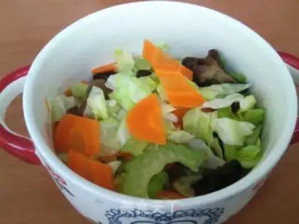 Make Vegetable honey salad step 8
