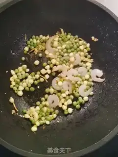 Make Corn green soy shrimp step 2
