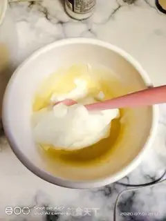 Make Sesame onion salad cake step 9