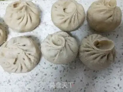 Make Tofu and meat buns step 4
