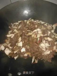 Make Mushroom beef sauce step 6
