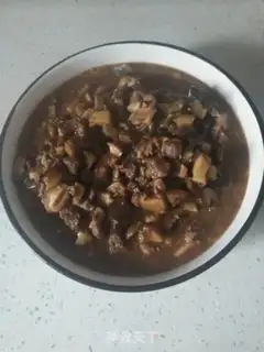 Make Mushroom beef sauce step 10