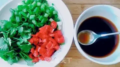 Make Egg tofu step 1