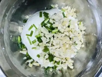 Make Onion pancakes step 3