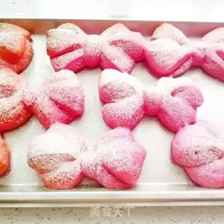 Make Flamingo butterflies on bread step 25