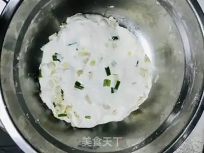 Make Onion pancakes step 4