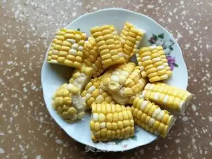 Make Pumpkin corn roast chicken leg step 5