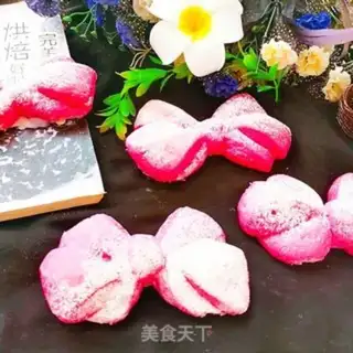 Make Flamingo butterflies on bread step 29