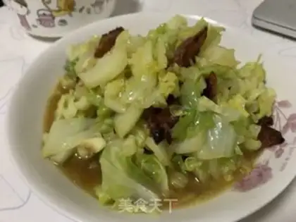 Make Weenie and cabbage step 6