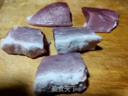 Make Honey sauce and roast meat step 1