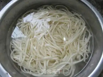 Make Frozen noodles step 2
