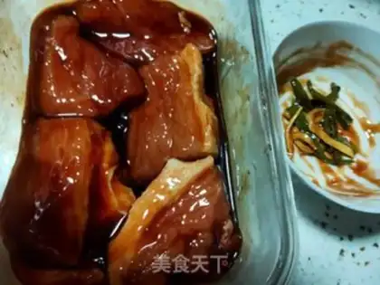 Make Honey sauce and roast meat step 9