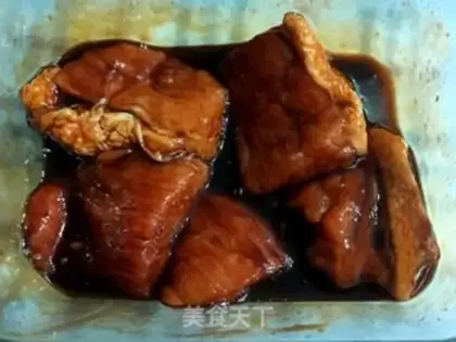 Make Honey sauce and roast meat step 10