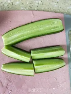 Make Lemon cucumber step 1