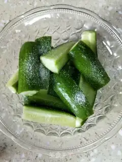 Make Lemon cucumber step 2