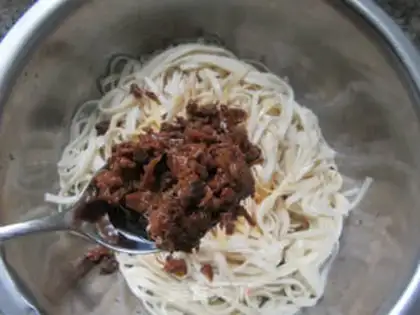 Make Frozen noodles step 6