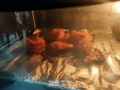 Make Honey sauce and roast meat step 15