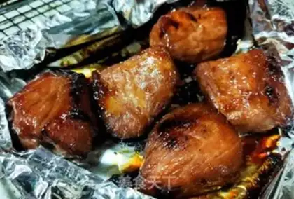 Make Honey sauce and roast meat step 16