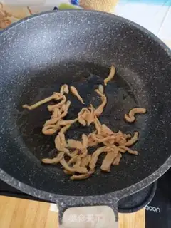 Make Celery fried dry step 4
