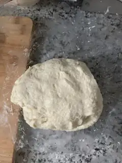 Make Little watermelon bread step 3