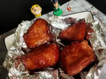 Make Honey sauce and roast meat step 19