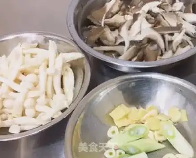 Make Mushroom tofu step 2