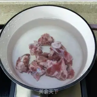 Make Tea, mushroom, pigbone soup step 3