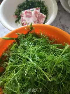Make Porridge pork dumplings step 0