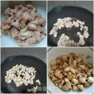 Make Chicken breast pumpkin rice step 2