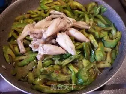 Make Chicken-legged, bitter melon step 6