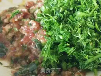 Make Porridge pork dumplings step 5