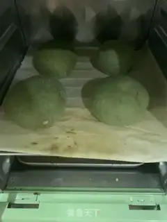 Make Little watermelon bread step 17