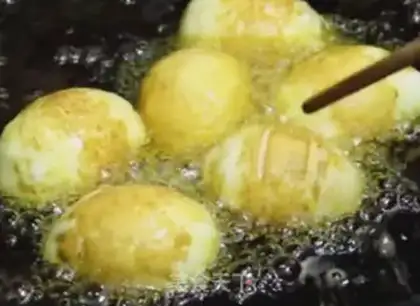 Make Soy fried eggs step 0